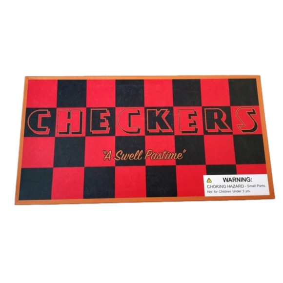 Checkers Board Game Sealed Box - Picture 2 of 3
